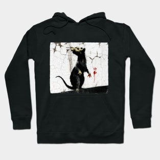 Fitzrovia Rat by Banksy Hoodie